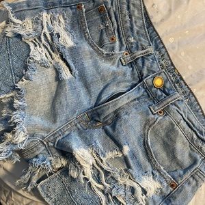 American Eagle Ripped Shorts